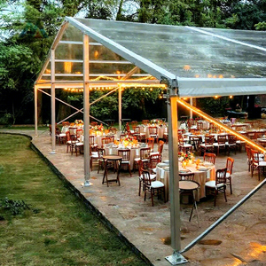 Grandes Tentes Transparents en Aluminium pour Mariages et Événements, Capacité 300 Personnes - Product Image 1