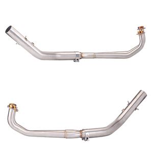 Scarico Sezione Anteriore in Acciaio Inossidabile e Lega di Titanio per Moto Sanyang SYM <span class=keywords><strong>Maxsym</strong></span> TL500 Modificato di Nuova Condizione - Product Image 1