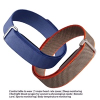 Bracelet connecté sportif transfrontalier avec suivi de la fréquence cardiaque pour la connectivité, non étanche, en alliage d'aluminium