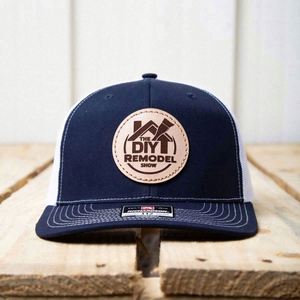 Custom Plaid Plain Black Mesh Trucker Richardson 112 Trucker <b>Hats</b> Mesh Gorras Leather Patch Trucker <b>Hat</b> - Product Image 6