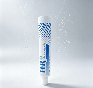 Tubo de PE con Tapa Abatible Blanca de 56.5g y 28mm, Impresión Personalizada, Envase Vacío para <span class=keywords><strong>Gel</strong></span> <span class=keywords><strong>Lubricante</strong></span> Médico, Tubo para Cuidado Personal OEM - Product Image 1