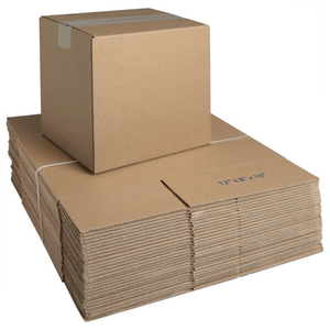 Boîtes en carton ondulé brun 18x12x12 des fabricants Emballage d'expédition mobile pour envoi en vrac solide pour stratification brillante - Product Image 3