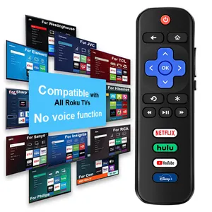 Factory Wholesale New Selling RC280 RC282 Smart Universal TV Remote Control For Roku Hisense LG TCL JVC ONN Philips Series TVs