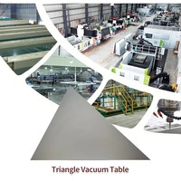 Hochleistungs-CNC-Vakuumtisch, Dreieckiger CNC-Vakuumtisch, Vakuum-Spanntisch, Schneidemaschine für