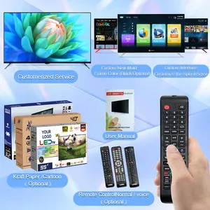 65 pulgadas televisores inteligentes UHD 4K televisores TV Smart Android TV 55 pulgadas televisión