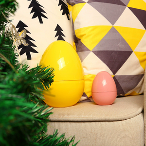 ZHIFAN Huevos de Pascua de Plástico Gigantes de 30 cm, Coloridos, Abribles y Rellenables, con Impresión UV y Diseño Moderno para Pascua - Product Image 2