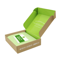 Boîte cadeau express pour chaussures et vêtements, en carton ondulé, avec pelliculage mat, dorure à chaud, doublure en mousse, boîte carrée faite à la main