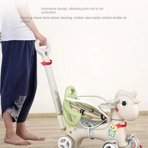 كرسي هزاز متعدد الوظائف <span class=keywords><strong>3</strong></span> في 1 من Istaride مضيء للأطفال حديثي الولادة كرسي هزاز ملاعب أطفال هدايا لعب منزلية - Product Image 6