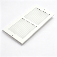 Grille d'aération murale en fer de haute qualité 14*6 pour la climatisation et la ventilation