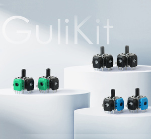 Kit de Joystick Magnético GuliKit TMR para Controles de PS5/<span class=keywords><strong>PS4</strong></span>/Xbox Series X S/Switch Pro, Módulo de Sensor Anti-Drift para Palancas de Mando - Product Image 1