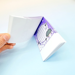 80 feuilles par paquet de Now Go Series Fresh Literary Illustration Handbooks <span class=keywords><strong>Collage</strong></span> Notepaper in Kraft Paper Carton Bloc-notes - Product Image 3