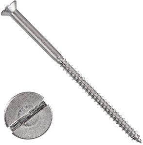 DIN 97 Brass rãnh countersunk Đầu phẳng gỗ tự khai thác ốc vít - Product Image 6