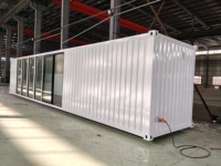Maison mobile temporaire entièrement équipée de 5,8 m, abri personnalisé, conteneur alimentaire extérieur pour camion
