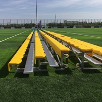 Gradins de gymnastique en aluminium mobiles de football pointe et rouleau Portable tribune d'événement Sport stade banc siège métal Tribune support
