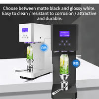 Machine de scellage de canettes semi-automatique personnalisable pour usage commercial dans les magasins de thé au lait et la bière