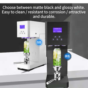 Máquina de sellado de latas semiautomática personalizable para uso comercial en tiendas de té con leche y cerveza - Product Image 4