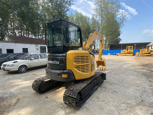 Miniexcavadora Komatsu Pc55 de Cabina Cerrada, Máquina de Excavación Komatsu Pc55 de Bajo Precio, a Bajo Precio, De La Serie de 2000 - Product Image 2