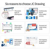JC kartu otorisasi Online Diagram Schematic 1 tahun untuk menggambar sirkuit Bitmap perangkat lunak aplikasi ponsel