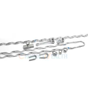 Abrazadera de Tensión de Suspensión de Acero Galvanizado para Cable de Fibra Óptica, Preformada, para ADSS - Product Image 4