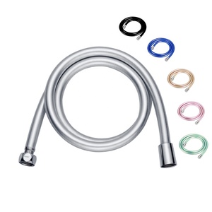 Tuyau de <span class=keywords><strong>douche</strong></span> <span class=keywords><strong>flexible</strong></span> en PVC argenté de 1,5 m, <span class=keywords><strong>anti</strong></span>-<span class=keywords><strong>torsion</strong></span>, design moderne, tuyau de <span class=keywords><strong>douche</strong></span> <span class=keywords><strong>flexible</strong></span> de haute qualité pour salle de bain, douchette - Product Image 6