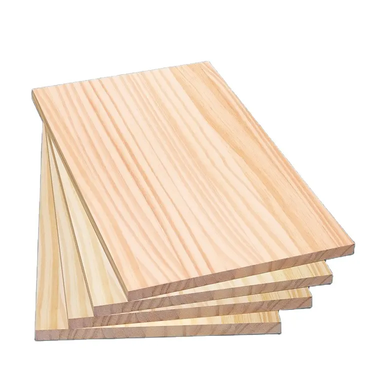 New Zealand Radiata Pine Straight-grained Planks Solid Wood Board 9mm 12mm 15mm 17mm Pine Edge Glue Board