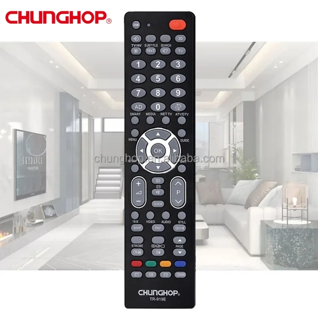 Chunghop TR-919E Wholesale Universal Multifunction Smart Tv Remote Control
