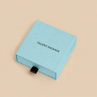 Caja de Joyería Moderna de Lujo Hecha a Mano con Impresión Personalizada, Caja de Regalo de Cartón Rígido para Pulseras