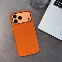 Étuis de téléphone portable personnalisables officiels tout-en-un en cuir PU magnétique avec charge sans fil et antichoc, kit de nettoyage 17 Pro pour