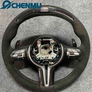 גלגל מ 'ההיגוי גלגל עבור bmw f10 f15 f22 f30 f32 m3 f80 m4 f82 m2 f82 m2 f87 m5 f90 e70 e90 ה-92 עם אלקנארה מלאה - Product Image 3