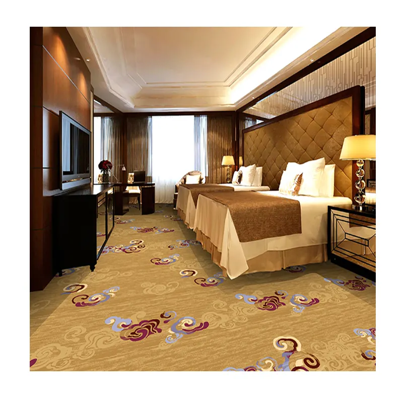 Thiết kế hiện đại broadloom phòng khách sạn thảm thảm thảm khách sạn mô hình đẹp hoa mẫu in khách sạn tường để tường thảm thảm