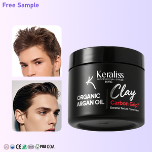 Argile coiffante pour <span class=keywords><strong>cheveux</strong></span> Joynna Organic pour hommes, argile texturisante mate personnalisée à base d'ingrédients naturels, facile à laver pour les <span class=keywords><strong>cheveux</strong></span> <span class=keywords><strong>bouclés</strong></span>, vente en gros - Product Image 1