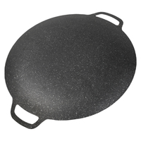 Plaque de Barbecue/Gril Antiadhésive en Fonte Style Coréen pour Camping, Vente en Gros