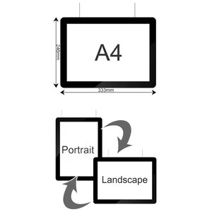 กล่องไฟอะคริลิ<span class=keywords><strong>ค</strong></span>แบบกำหนดเอง<span class=keywords><strong>ส</strong></span>ำหรับอ<span class=keywords><strong>ส</strong></span>ังหาริมทรัพย์ <span class=keywords><strong>เมนู</strong></span> กล่องไฟ LED แบบแขวนบางเฉียบ - Product Image 4