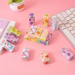 Gommes créatives en forme de fruits comestibles pour le dessin, la peinture et les examens, en PVC, pour étudiants - Product Image 2