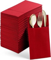 Échantillon gratuit de serviettes en papier de couleur Airlaid petit lot de serviettes de table personnalisées couverts de salle à manger serviettes de poche
