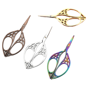 <span class=keywords><strong>Ciseaux</strong></span> vintage en forme de feuille, découseurs miniatures faits à la main, <span class=keywords><strong>ciseaux</strong></span> classiques en acier inoxydable pour la broderie, outil pour travaux d'aiguille - Product Image 1