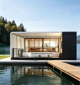 Vivienda Modular Prefabricada <span class=keywords><strong>para</strong></span> Exteriores, Exterior <span class=keywords><strong>de</strong></span> Panel <span class=keywords><strong>de</strong></span> Aluminio, Casa Modular Protectora <span class=keywords><strong>de</strong></span> Hormigón <span class=keywords><strong>de</strong></span> Alta Resistencia - Product Image 1