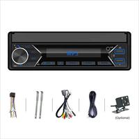 Çift USB araba Stereo geri çekilebilir dokunmatik ekran MP5 çalar araba radyo ayna bağlantı geri yardım Dashboard yerleştirme SD kart
