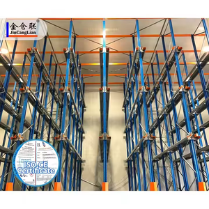 Étagère murale à double cantilever personnalisée de 3 m de la marque JCL avec 5 niveaux, protection contre la corrosion, certifiée ISO9001/CE, capacité de 500 à 2000 kg - Product Image 6