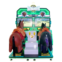 Jeu d'équitation d'arcade Royal Racecourse pour 2 joueurs, simulation réaliste, écran 3D, jeu vidéo de course multijoueur