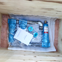 Compresseur d'air à vis refroidi par air 1,5-25 M3/Min 16/30 Bar avec sécheur réfrigéré, moteur lubrifié, stationnaire, réfrigérant R22, PLC, silencieux
