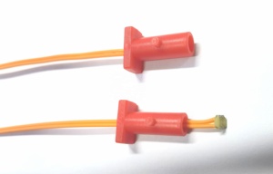 IP67 Waterproof Electronic Match Igniter with Safety Lock 30cm Copper Core Safe Stage Pyrotechnic Ignition <strong>Fuse</strong> - Product Image 5