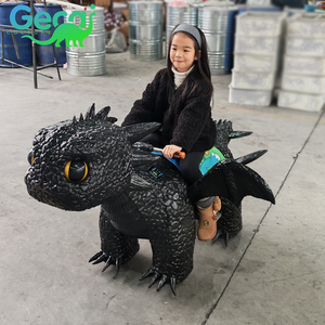 <span class=keywords><strong>Petit</strong></span> dinosaure à roulettes pour parc d'attractions Gecai, à vendre - Product Image 1