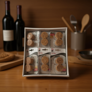 Cork Stopper 3.4x2.7x2.6cm 2Pcs Kitchen Seal For Bottles Cooking Use - Product Image 2