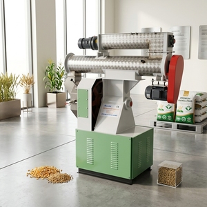 Hochwertige Futterpellet-Produktionslinie <span class=keywords><strong>Preis</strong></span> Automatische Tierfuttermaschine für Hühner Rinder Ziegen - Product Image 2