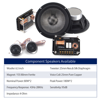Système audio haute puissance pour voiture, ensemble de haut-parleurs de basses super puissants, tweeter avec amplificateur, audio premium pour la modification de voitures, camions et SUV