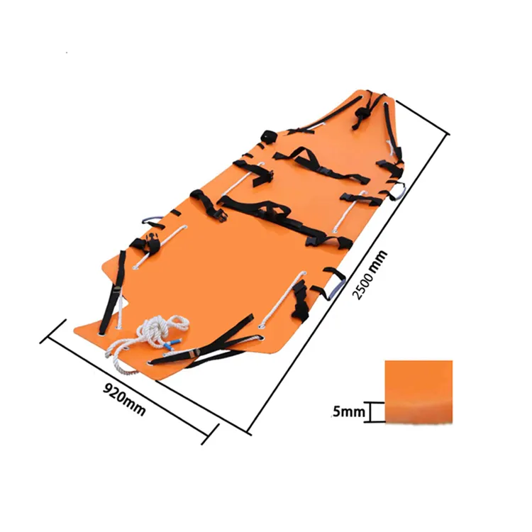 Barella di salvataggio di sicurezza barella Sked barella di salvataggio arancione