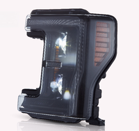 Conjunto de Faros Delanteros LED HC3Z13008B con Lente de Proyector Elegante, Lámpara Delantera DRL para Ford F250 2017-2019 Super Duty