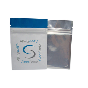 Bolsa personalizada <span class=keywords><strong>Yin</strong></span> y <span class=keywords><strong>Yang</strong></span> impresión holográfica + bolsa transparente Mylar Ziplock resellable biodegradable embalaje bolsas de plástico - Product Image 4