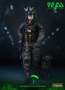 Figura de Acción Personalizada a Escala 1/6 del Capitán SEALTEAM K9 Night Jump Soldier M013, Nuevo Juguete Militar de Plástico para Regalo - Product Image 2